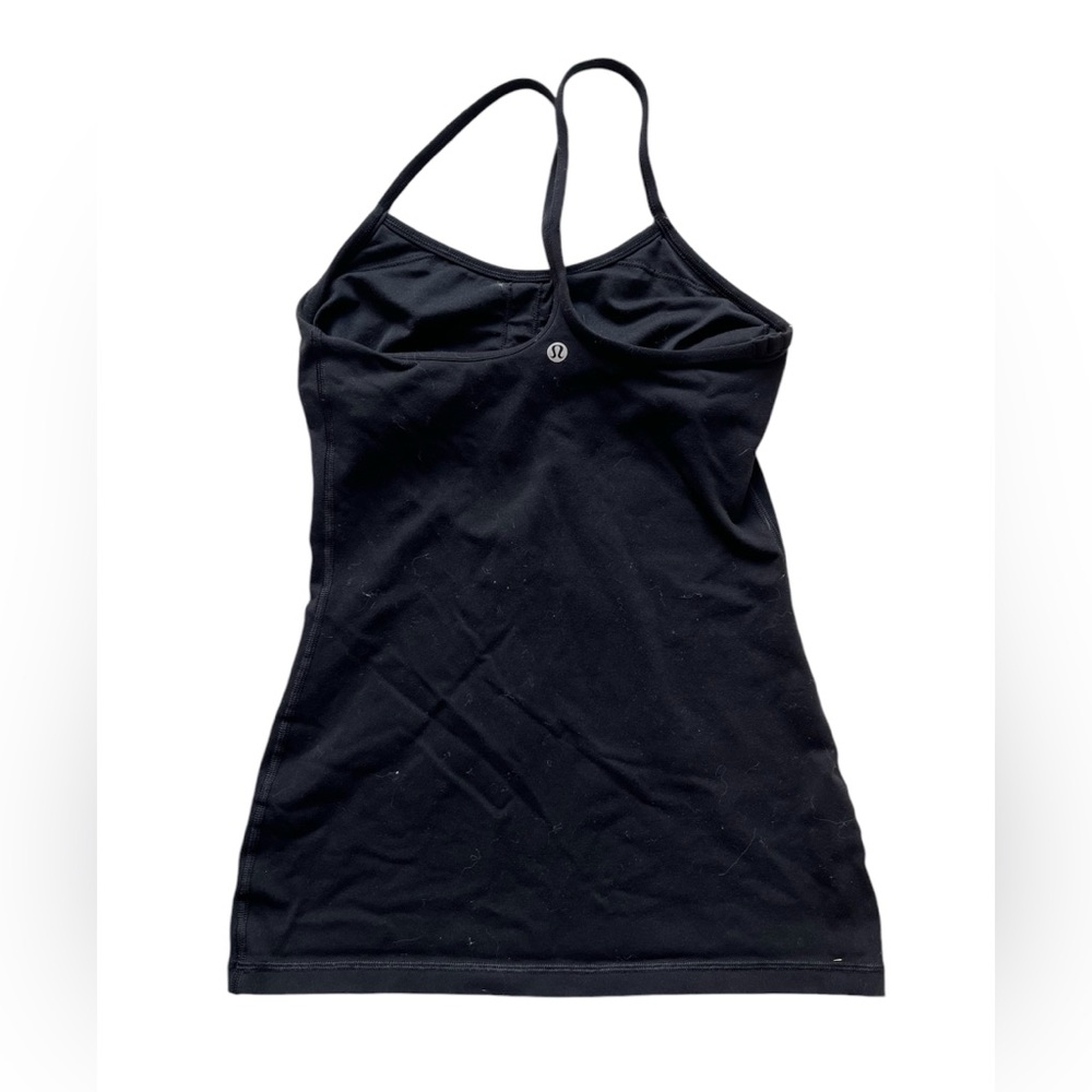 Lululemon power y black tank top